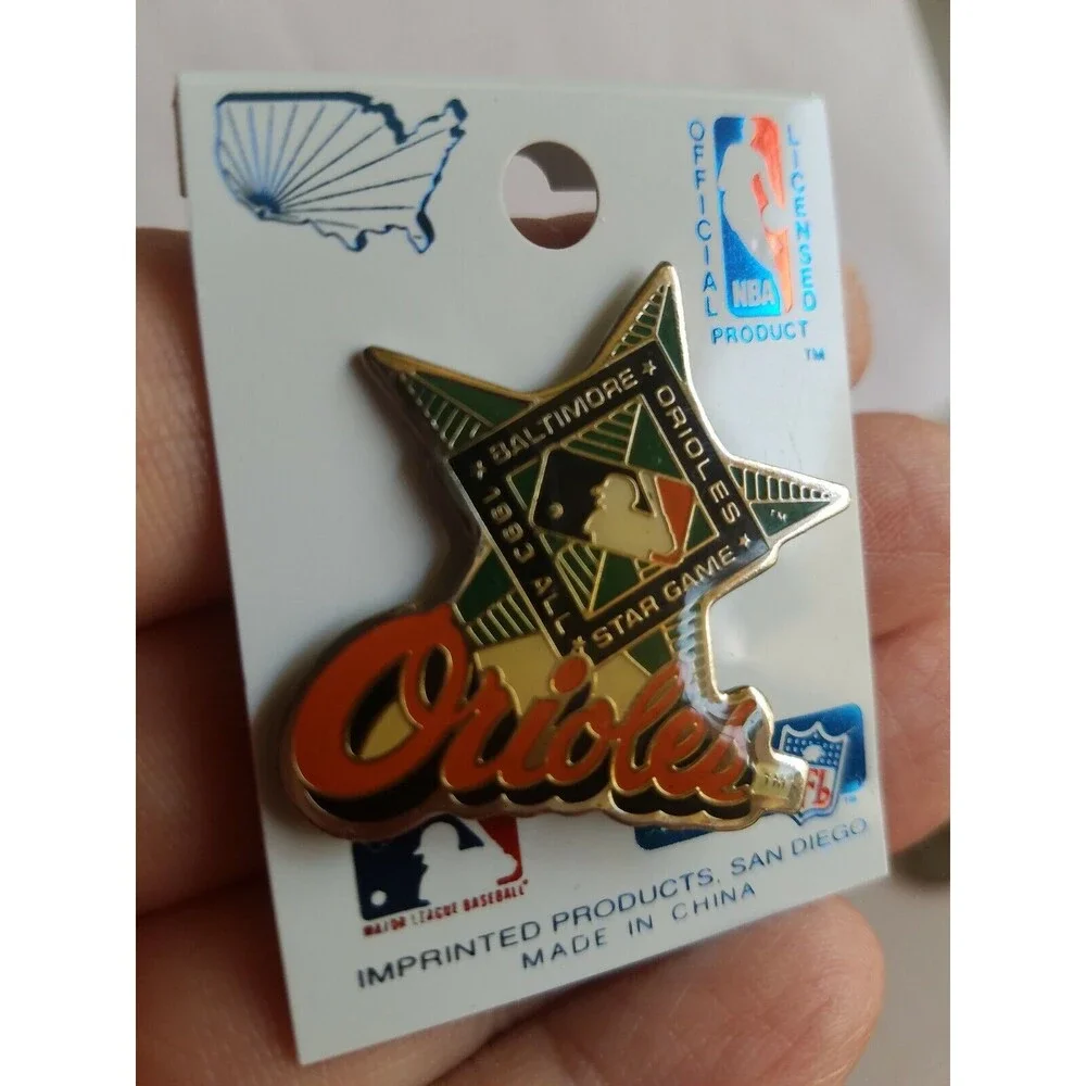 1993 MLB All Star Game Baltimore Orioles Pin official licensed NWT
